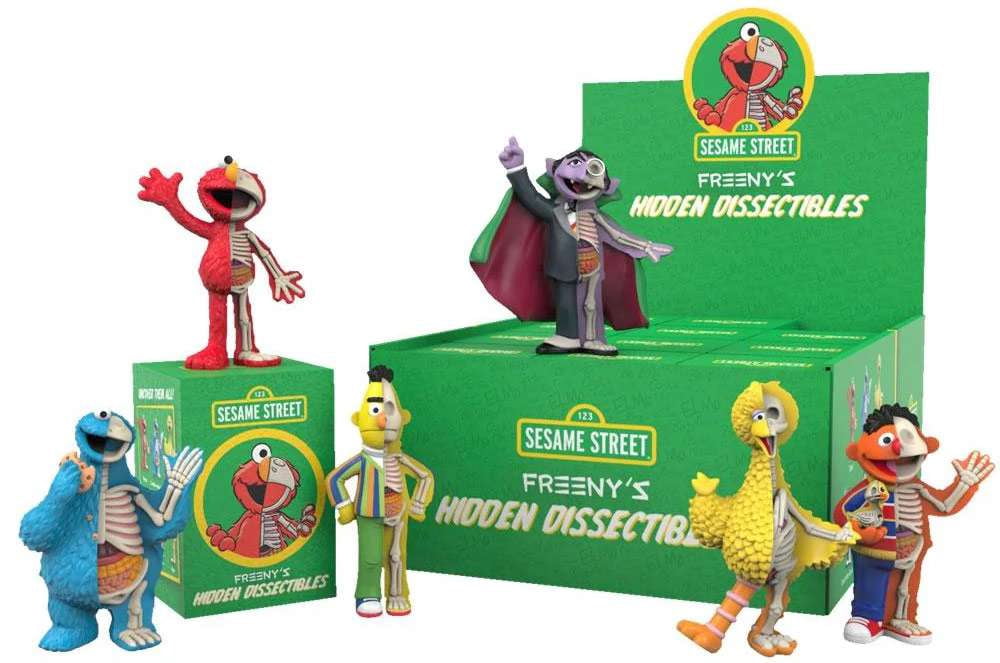 Freeny's Hidden Dissectibles Sesame Street Mystery Pack (1 RANDOM Figure)