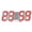 Red, variant on Moocorvic 3D LED Digital Clock Wall Deco Glowing Night Mode Adjastable Electronic Table Clock Wall Clock Decoration Living Room LED Clock