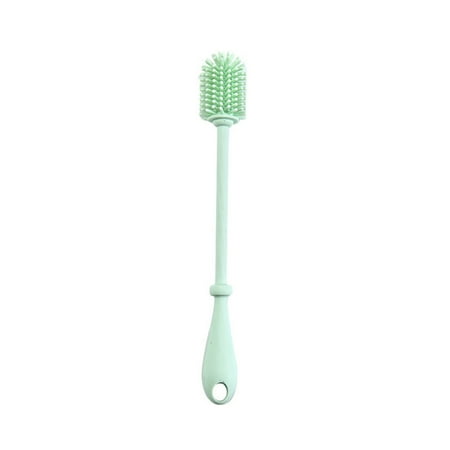 

Silicone Baby Milk Bottle Brush Long Handle Glass Cup Brushes Soft Cleaning Tool