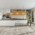 thumbnail image 3 of Livex Lighting 1-Light Modern Metal Single Pendant with Shade in Shiny Orange, 3 of 8