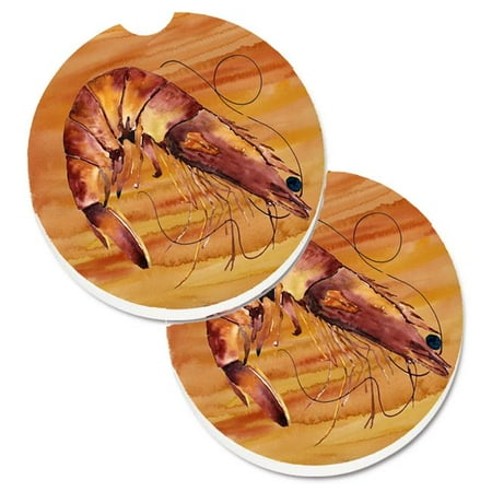 

Shrimp Set of 2 Cup Holder Car Coaster