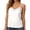 White, variant on Gpoecd Spaghetti Strap Tank Top Lace Sleeveless Elegant Basic Blouse Shirt for Summer Casual Womens Camisole Tank Tops Beige,S