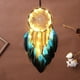 thumbnail image 1 of de con luces de hadas, colgantes de plumas hechas , adorno para colgar decoración para hogar del dormitorio de Con luz perfecl Atrapasueños de macramé, 1 of 8