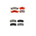 thumbnail image 1 of Front Rear Semi-Metallic Brake Pads Kit For Cadillac Eldorado Seville Buick Riviera Allante Oldsmobile Toronado KSM-100254, 1 of 2