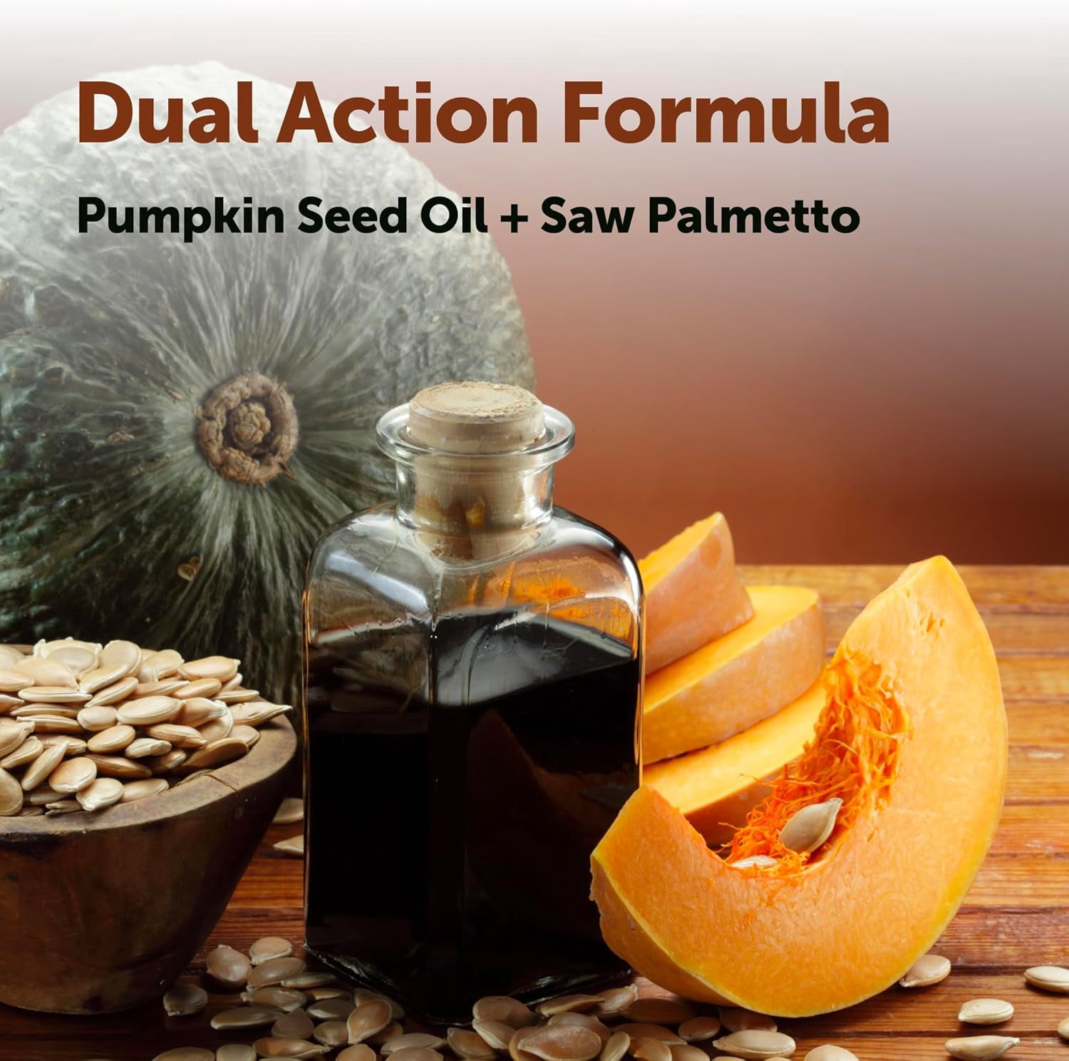 Micro Ingredients Pumpkin Seed Oil with Saw Palmetto,300 Softgels | Cold Pressed Essential Fatty Acids, & Phytosterols