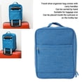 thumbnail image 3 of Bolsa de Zapato de Vije, Cremalleras Dolles Organizador de Zapatos de Vije Azul de Gran Tamaña Portátil para Viajar, 3 of 7