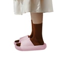 thumbnail image 2 of Zapatos Ducha Nube Diapositivas Almohada Suela Gruesa Antideslizante para Mujeres Y Hombres, 2 of 8