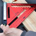 thumbnail image 4 of Escuadra De Viga De Alta Precisión De aleación De Aluminio De 7 Pulgadas Con Nivel, Escuadra Triangular Desmontable Para Carpintería, 4 of 7