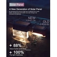 thumbnail image 2 of SZTXJ 6 Pack Fence Post Deck Lights - Decorative Outdoor Garden Lighting - Constantly On All Night, 2 of 4