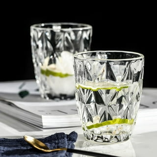 Fancy Hot Drink Glass - Diamond Design - 6 Pieces
