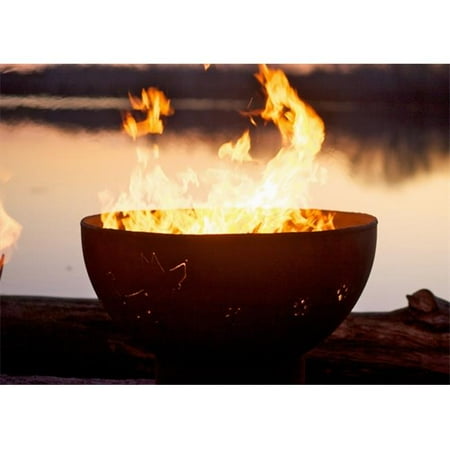 Fire Pit Art 36 In Funky Dog Match Lit Fire Pit 44 Natural Gas