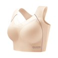 thumbnail image 2 of Wirefree Sports Bra for Plus Size Women, Full Coverage with Side Support & Back Smoothing Design, High Impact Support for Running, Gym & Yoga. Complexion 36, 2 of 3