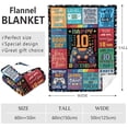 thumbnail image 2 of 18th Birthday Gifts for Boys Blanket 60"x50", 18 Year Old Boy Birthday Gifts, Cool Birthday Gifts for 18 Year Old Boys, 18 Year Old Boy Gifts, 18th Birthday Decorations, 18 Birthday Gift Ideas, 2 of 5