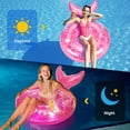 thumbnail image 4 of Float para piscina MoKo para adultos con luces, cola de sirena, inflable de 42 pulgadas, 4 of 8