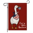 thumbnail image 2 of Sruoe Independence Day Garden Flag Arrival Digital Printed Linen Flag Outdoor Yard Decoration, 2 of 6