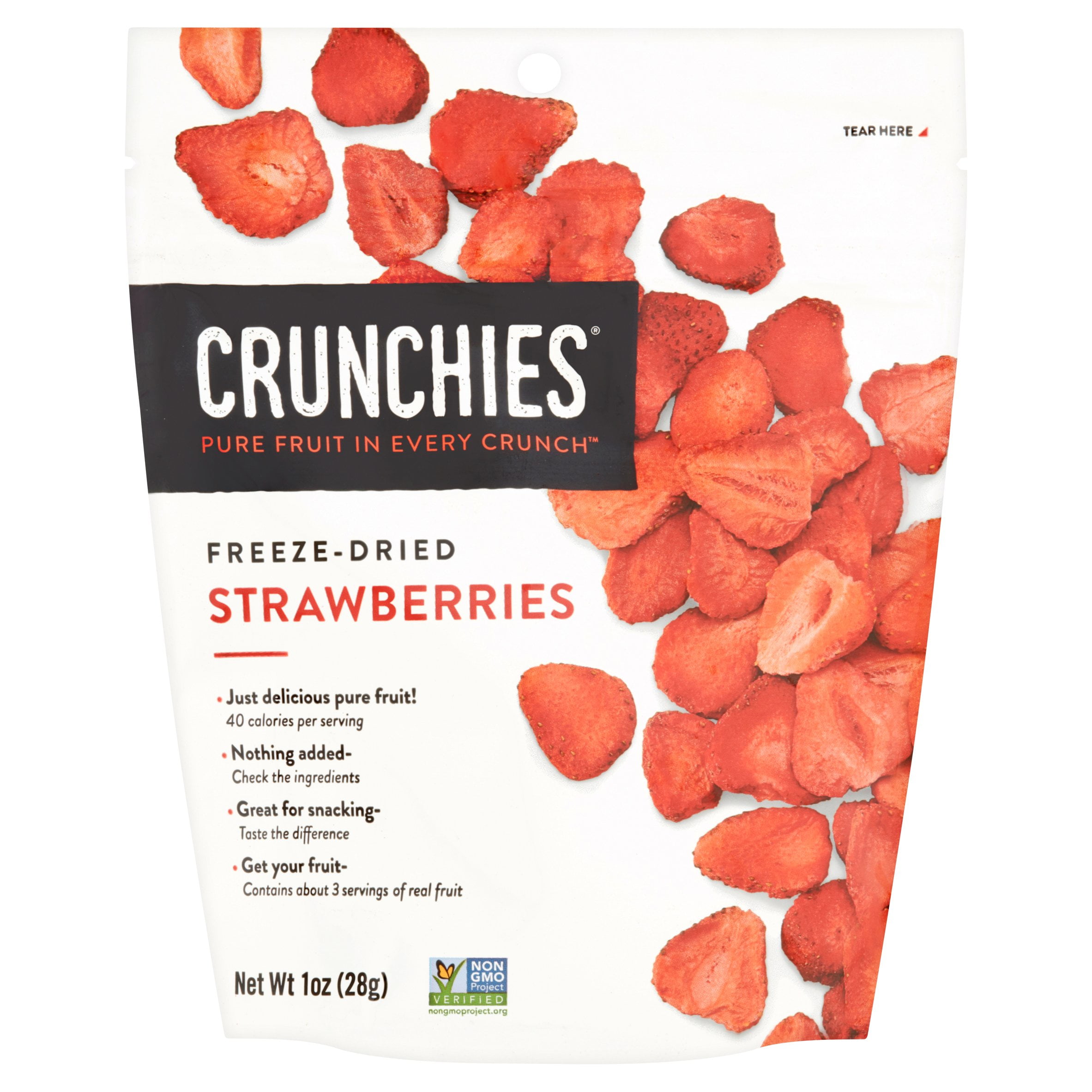 Crunchies Freeze Dried Strawberries 1 Oz Walmart Com Walmart Com,How Long To Bake Bacon