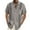 Grey, variant on Mens Linen Shirts Short Sleeve Summer Men's Casual Cotton Linen Solid Color Button Down Shirts Loose Shirts Grey,XL