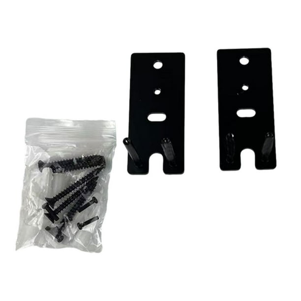 Soportes de Pared Yuarrent para Altavoces Negro