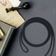 thumbnail image 2 of Cuerda trenzada Qarigey 2 uds Anticaída Cordón para teléfono móvil 1,6 m Negro, 2 of 6