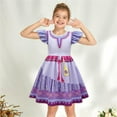 thumbnail image 4 of Girls Costume Wish Asha Princess Dress Halloween Christmas Cosplay Party Dress Up for 3-12 Years Kids, 4 of 6