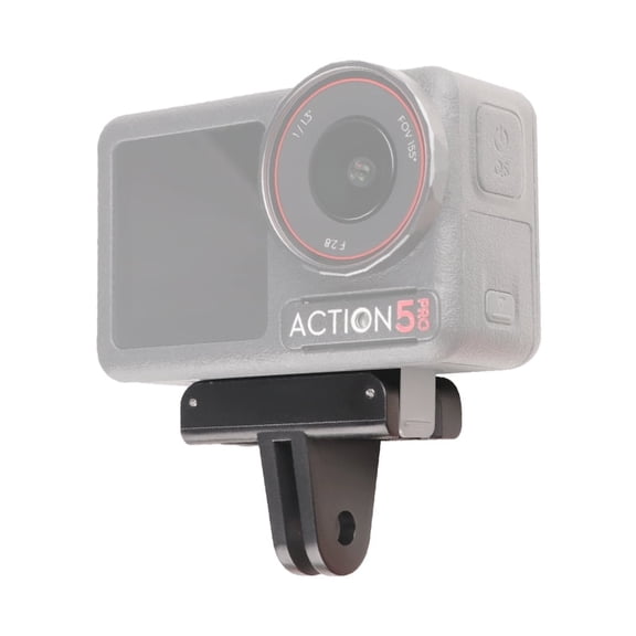 For DJI Osmo Action 5 Pro / 4 / 3 Magnetic Quick Release Base Mount Adapter (Black)