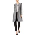 thumbnail image 1 of Calvin Klein Chaqueta con adorno de hebilla para mujer, Gris, 0, 1 of 1