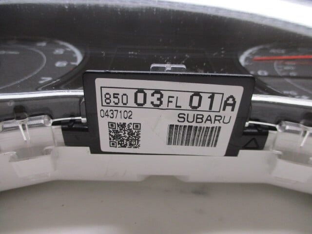 Pre-Owned Subaru Impreza 2.0L Speedometer Speedo Cluster MPH 37K OEM LKQ - Verify Specific Vehicle Fitment In Description - (Good)