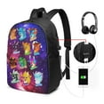 thumbnail image 4 of Wings of Fire Dragon Backpack For Men Women Teen , Water Resistant Casual Daypack Fits Laptop With Usb Charging Port,17 In Bookbag For Travel,School,Hiking,Gift, 4 of 7