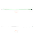 thumbnail image 1 of pitrice 10 Pcs Ligne de Pêche Fil d'Acier Tête Pivotante Accessoire de Pêche Laisse Ligne de Canne à Pêche en Mer, 1 of 8