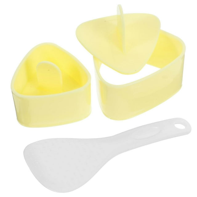 Assorted Color Reusable PP Onigiri Maker Set for Home with Spoon Small Rice Ball Tools