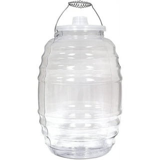 Carlisle 5 Gal. Polypropylene Beverage Dispenser with Lid and Faucet  See-Thru 220930 - The Home Depot