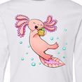 thumbnail image 4 of Inktastic Cute Axolotl Loves Tacos Long Sleeve Youth T-Shirt, 4 of 5
