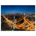 thumbnail image 2 of Impression sur Toile de Circulation Autorouteuse et Principale Bangkok - Paysage Urbain, 2 of 3