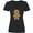 AB-Black, variant on Inktastic Gingerbread Christmas Women's V-Neck T-Shirt