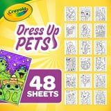 Crayola Dress Up Pets, 48 page Coloring Book, Gift for Kids - Walmart.com