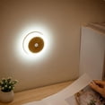 thumbnail image 4 of Luz de noche Yuyangstore Sensor de movimiento LED Luz nocturna Ca USB Armario interior Marrón claro blanco, 4 of 8