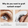 thumbnail image 3 of Lash Mirror, Foldable Metal Portable Eyelash Extension Mirror  for Makeup for Beauty Salon, 3 of 7