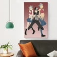 thumbnail image 4 of Death The Kid Soul Eater Poster Canvas Wall Art Poster Decorative Bedroom Modern Home Print Picture Artworks Posters 16x24inch(40x60cm), 4 of 6