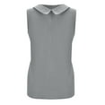thumbnail image 6 of Seductiva Women Tank Tops Summer Women Women's Lace Collision Color Long Sleeve Big Drop Collar Loose Drawomen Pleated Twomeno Tops Sleeveless Basic Cami Top Shirt Comfy Casual Vacation, 6 of 6