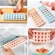 thumbnail image 3 of Ice Cube Tray, Baby Ice Cube Tray with Lid, 2 Pieces Silicone Ice Cube Molds, Easy Ice Cube Tray for Baby Food, Beer, Fruit Ice Cubes, 3 of 5