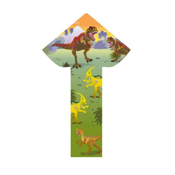 X Kites BreezyFliers Cerf-volant dinosaure en nylon de 106,7 cm de haut Cerf-volant dinosaure