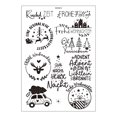 thumbnail image 4 of Luzes de Navidad Blancas Vela Muñeco de Nieve Pegatina de Agua, Temática Ultra Ligera Decoración de Estado de Ánimo para Regalos de Bricolaje, Decoraciones de Navidad Blancas, 4 of 5