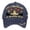 Navy, variant on Unisex Baseball Cap with Independence Day Print Soft Peak Sun Hat Outdoor Bow Life Hat
