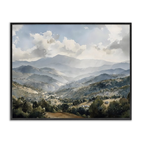 Stupell Industries Everything Under The Sun Black Framed Giclee Art, design by Franklyn Gregory