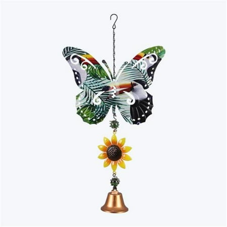 

Youngs 72605 Metal Butterfly & Sunflower Chime