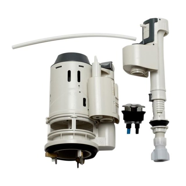Eago R-359FLUSH Replacement Plastic Toilet Flushing Mechanism, White for TB359