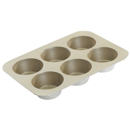 Nordic Ware 42910 6 Cup Compact Ovenware Muffin Pan