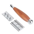 thumbnail image 4 of Maquinilla De Afeitar Con De Madera De Doble Hoja, Afeitadora Manual, Manual Desmontable Para Hombres, 4 of 7