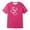 A-Hot Pink171, variant on JAJAHO Summer Top Girls T Shirt Short Sleeve Heart Print Loose Fit Crewneck Girl Clothing For Kids 2-13 Years Comfortable Tops