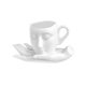 thumbnail image 3 of Taza de cara humana 3D, juego de Taza y platillo de té artístico de mesa de 260ml, tazas de té de la leche, taza de café de cerámica para té, bebida, Blanco mayimx Taza de café, 3 of 9